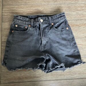 American eagle stretch jean shorts